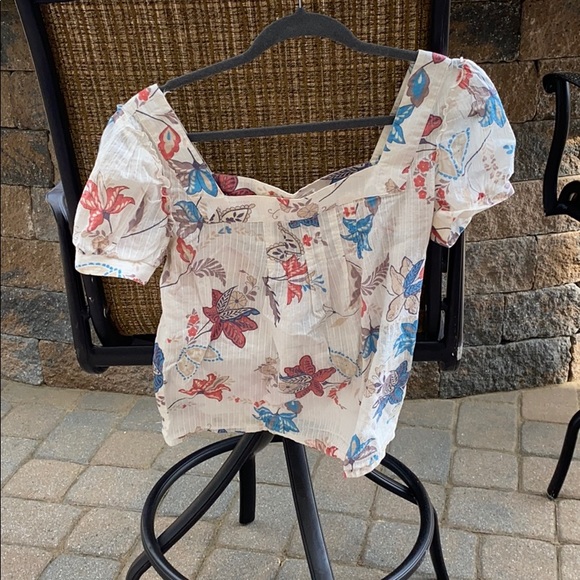 Floral guess blouse - Picture 3 of 3